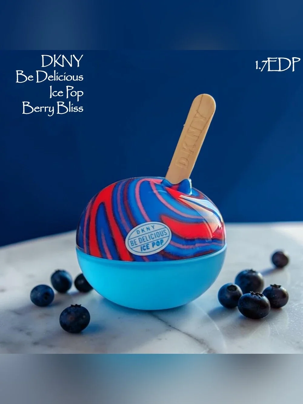 DKNY Be Delicious Ice Pop Berry Bliss - Blue, Red & Purple Swirl